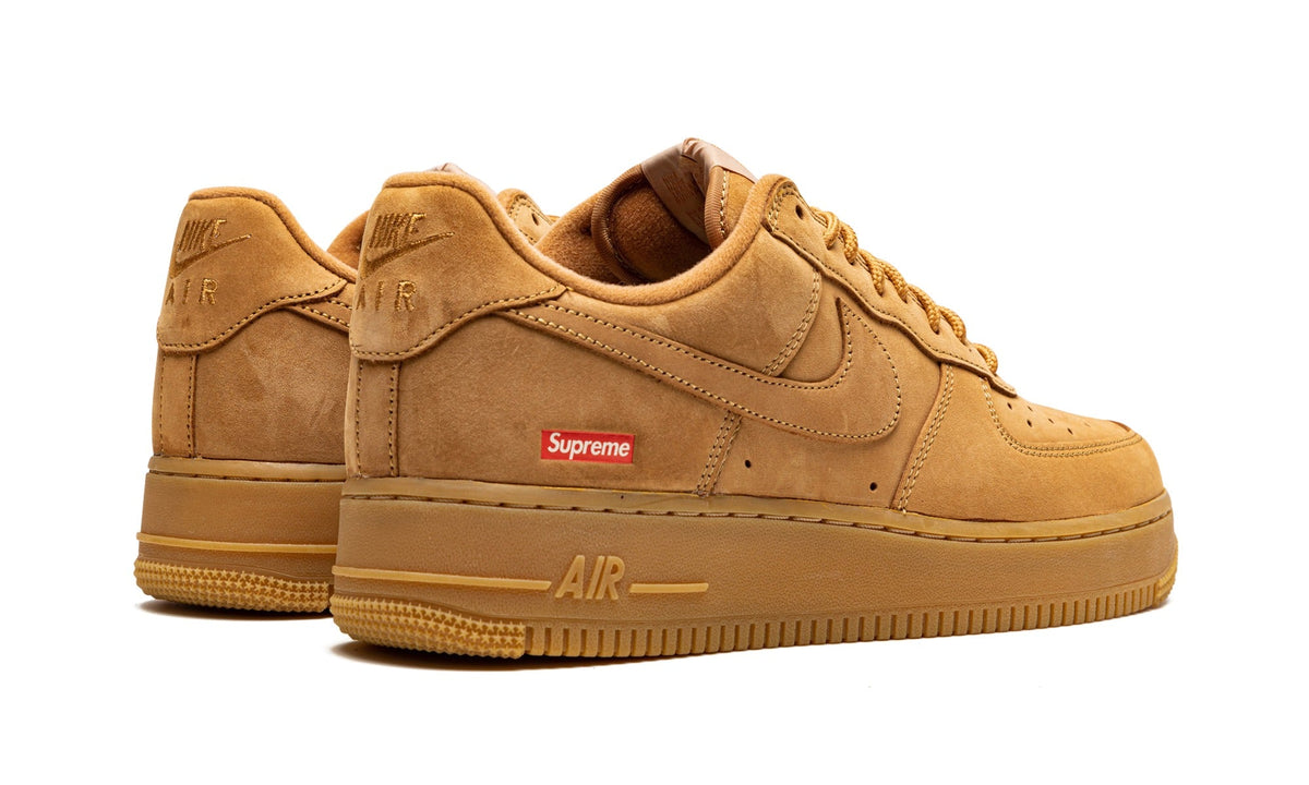 Nike Air Force 1 Low Sneakers with Supreme Logo – Wheat (Copy)
