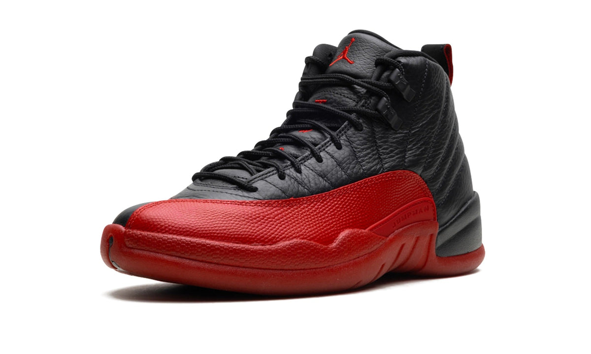 Air Jordan 12 Sneakers – Black & Red