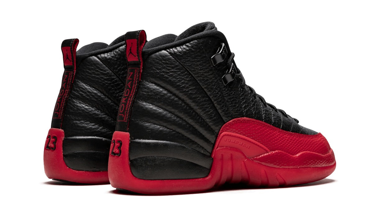 Air Jordan 12 High-Top Sneakers – Black & Red