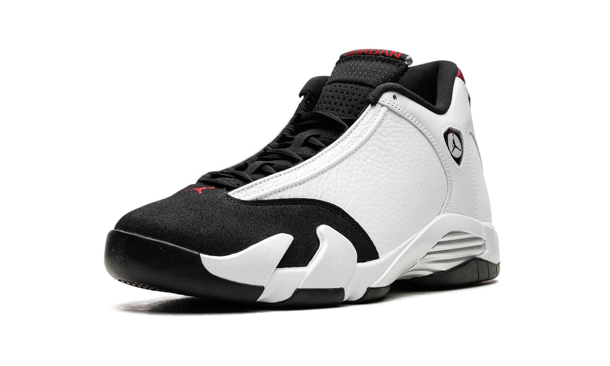 Air Jordan 14 Sneakers – White, Black & Red