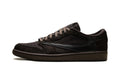 Travis Scott x Air Jordan 1 Low Sneakers – Black & Dark Brown