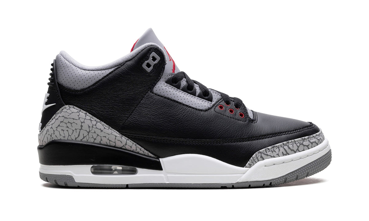 Air Jordan 3 Sneakers – Black Cement