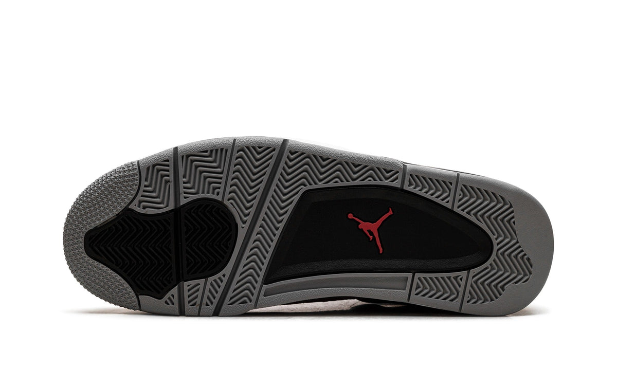 Air Jordan 4 Sneakers – Red, Black & Grey