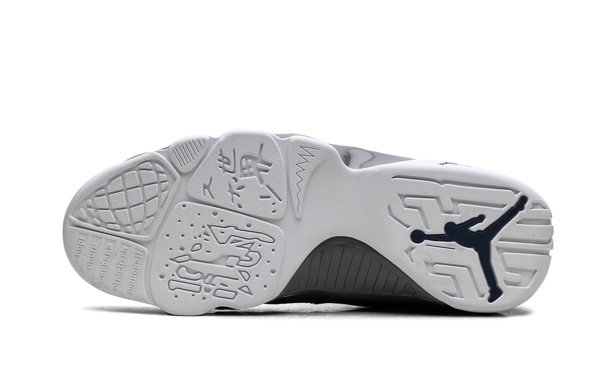 Air Jordan 9 High-Top Sneakers – White, Charcoal & Navy