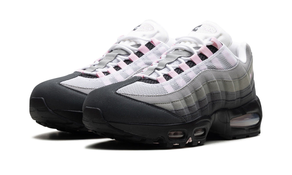 Nike Air Max 95 Sneakers - Gray, Black & Pink