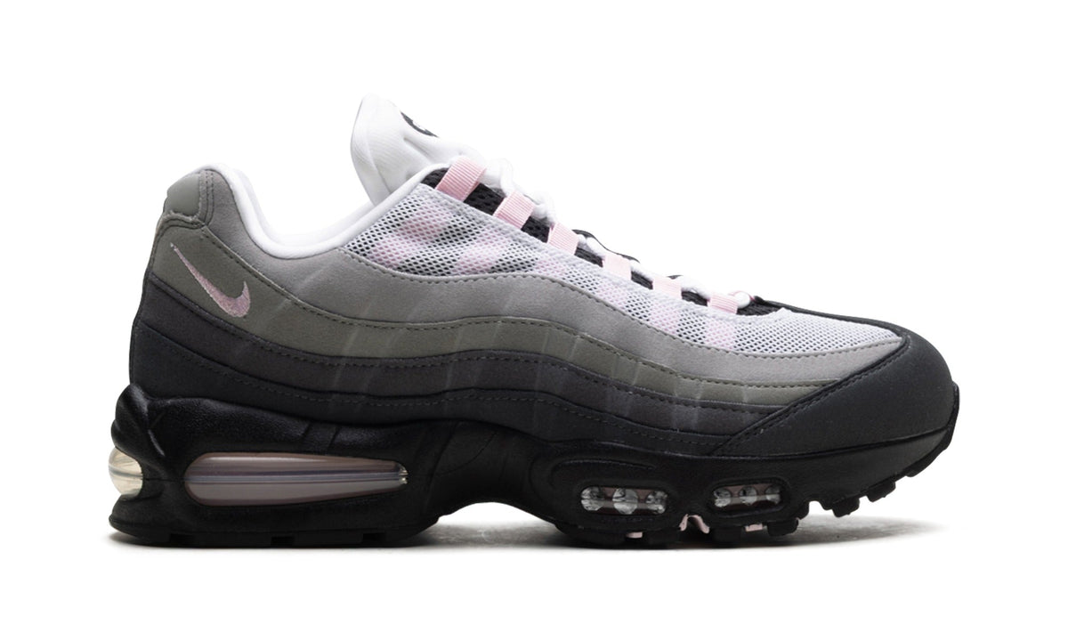 Nike Air Max 95 Sneakers - Gray, Black & Pink