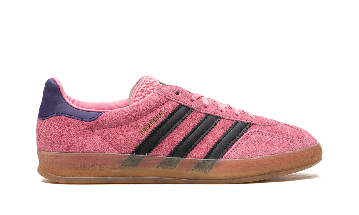 adidas Gazelle Indoor Sneakers – Pink, Black & Gum