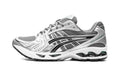 ASICS GEL-KAYANO 14 Sneakers – Metallic Silver, Gray & Black
