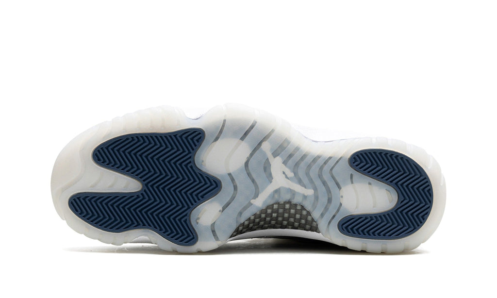 Air Jordan 11 Low Sneakers – White & Blue