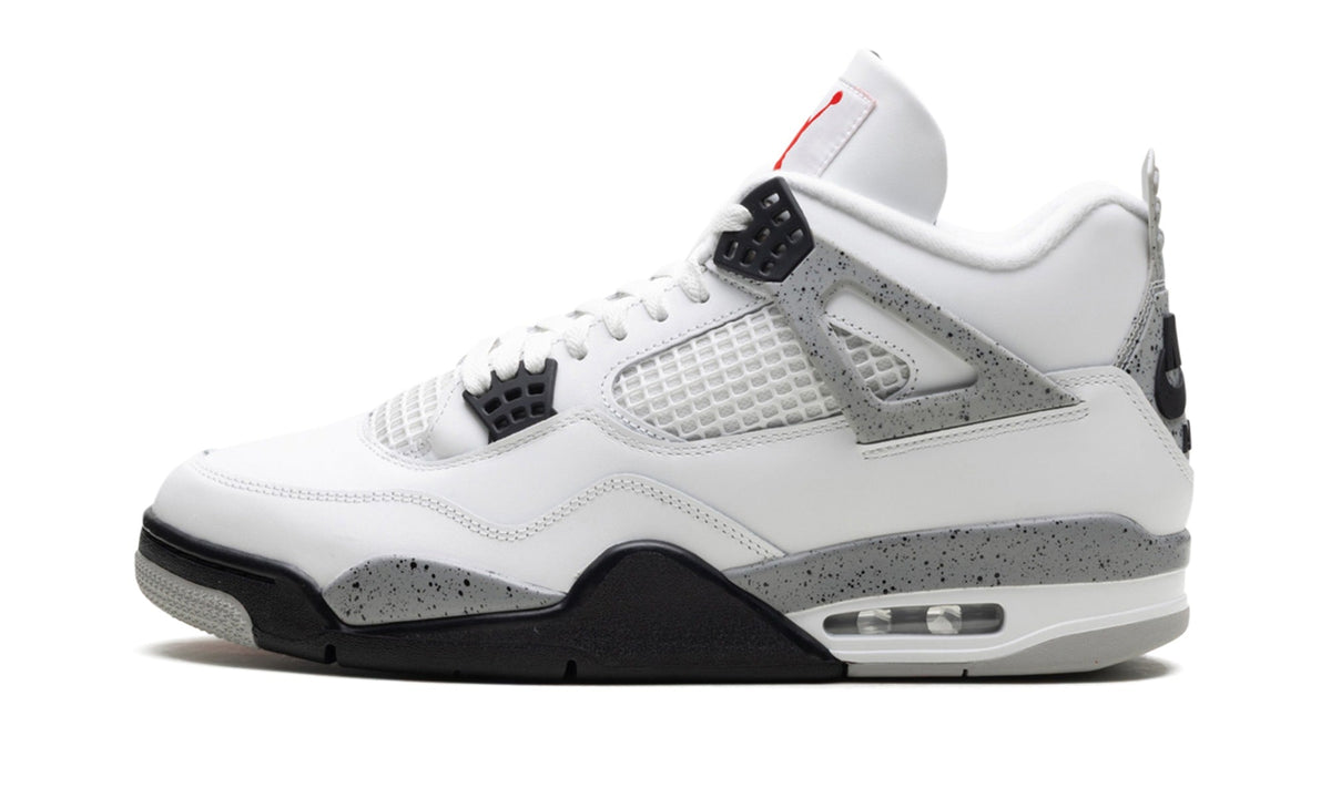 Air Jordan 4 Sneakers – White Cement