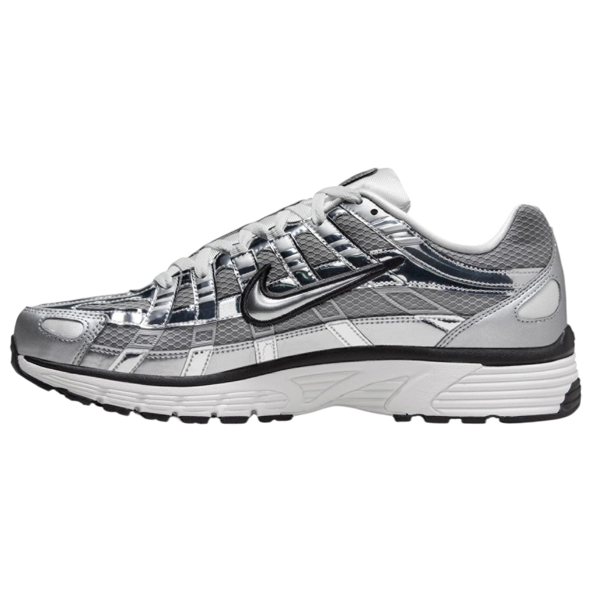 Nike P-6000 Sneakers – Metallic Silver & Grey
