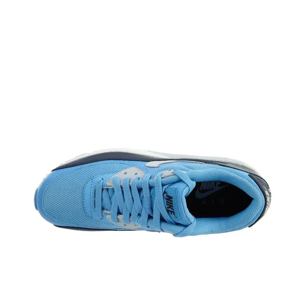Nike Air Max 90 Sneakers – Light Blue, Navy & White