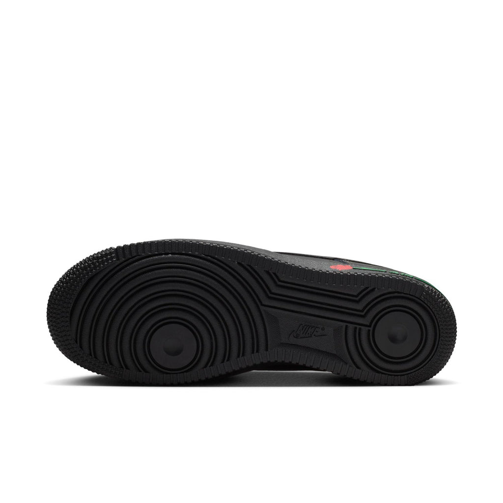 Nike Air Force 1 Low Sneakers – Black & Red Rose