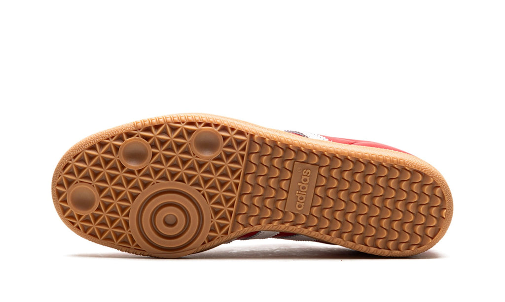 adidas Samba OG Sneakers in Red & Gum