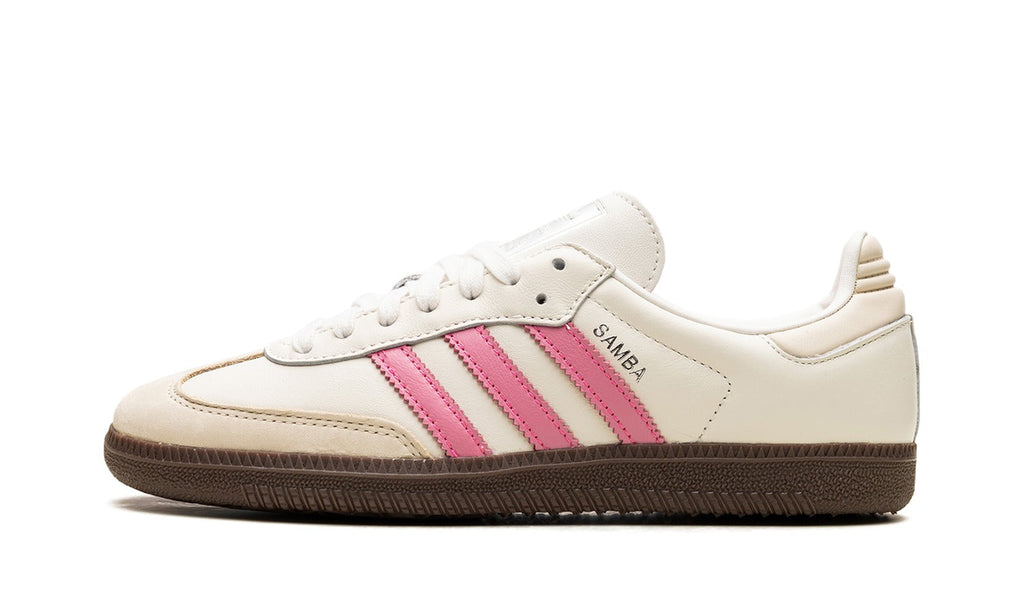 adidas Samba Sneakers – Cream, Pink & Dark Brown